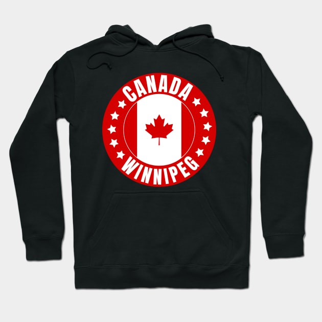 Winnipeg Hoodie by footballomatic